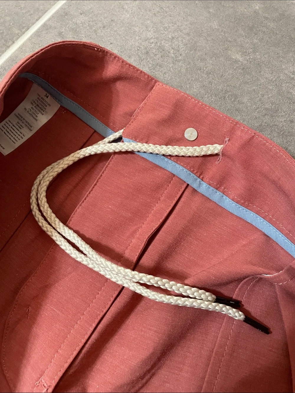 Faherty Belt Loop All Day 9” short size 34